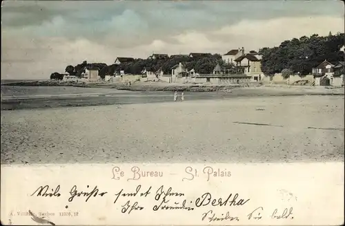 Ak Saint Palais sur Mer Charente Maritime, Le Bureau