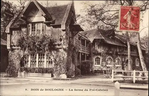 Ak Bois de Boulogne Hauts de Seine, La ferme du Pre Catelan