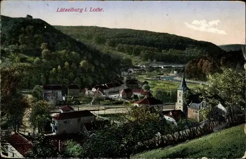 Ak Lutzelbourg Lützelburg Lothringen Moselle, Panorama