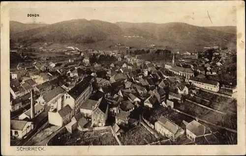 Ak Schirmeck Elsass Bas Rhin, Panorama