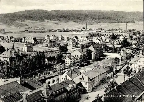 Ak Wilthen im Kreis Bautzen Sachsen, Übersicht mit Weifaer Höhe