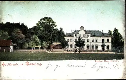 Litho Radeberg in Sachsen, Schützenhaus