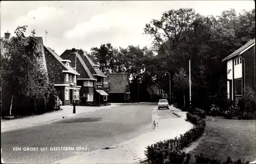 Ak Geesteren Overijssel, Straßenpartie