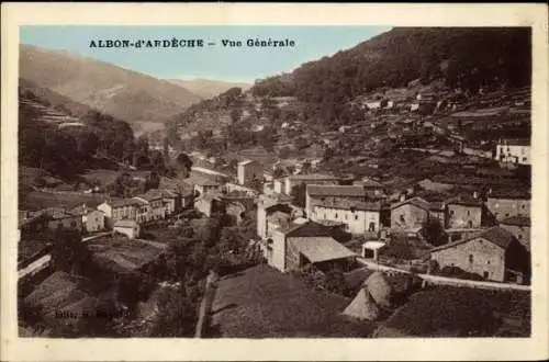 Ak Albon d'Ardèche, Vue générale