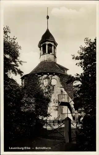 Ak Lauenburg an der Elbe, Schlossturm