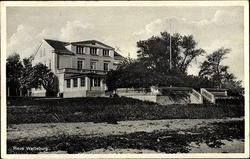 Ak Ostseebad Heiligenhafen in Holstein, Haus Warteburg, Kinderheim des Hamburger Schulvereins