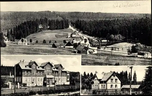 Ak Steinbach Johanngeorgenstadt im Erzgebirge, Teilansichten