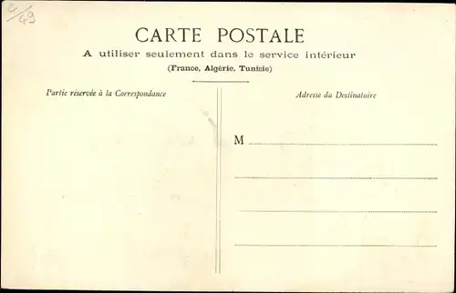 Ak Erigné Maine et Loire, Vue prise du Chemin de la Fontenelle