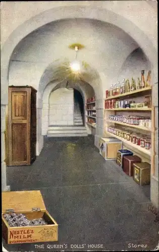 Ak The Queen's Dolls House, stores