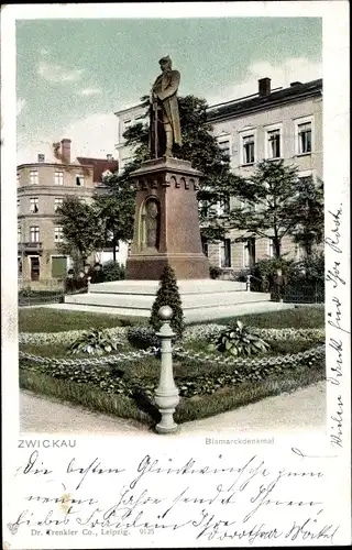 Litho Zwickau in Sachsen, Bismarckdenkmal
