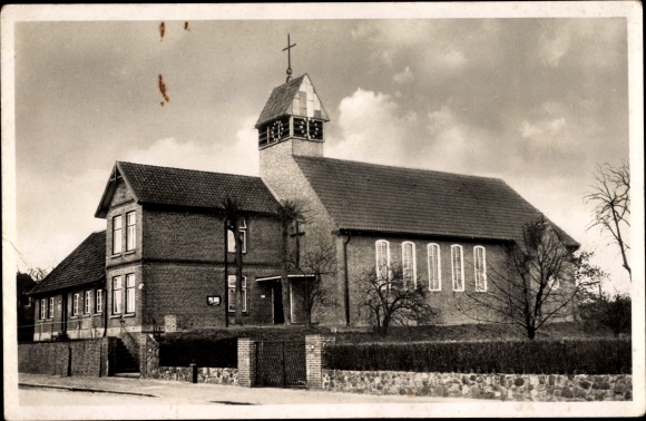 Ak Hamburg Wandsbek Volksdorf, Kirche Nr. 3049440