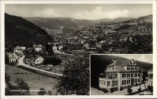 Ak Oberharmersbach Ortenaukreis, Gasthof zum Bären, Totale