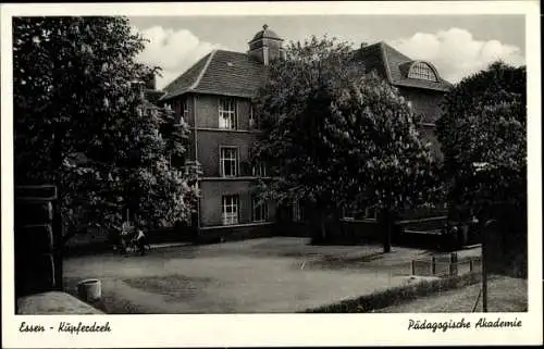 Ak Kupferdreh Dilldorf Essen Ruhrgebiet, Pädagogische Akademie