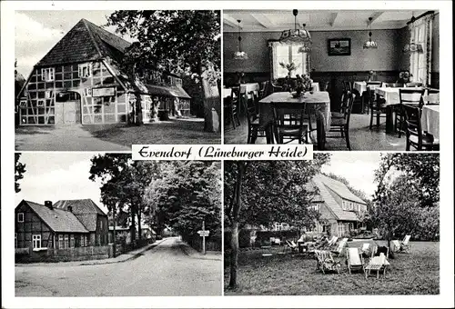 Ak Evendorf Egestorf in der Lüneburger Heide, Gasthaus, Pension, Inh. Heinrich Cordes