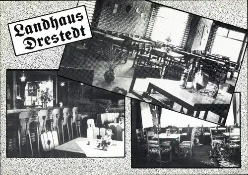 Ak Drehstedt in der Nordheide, Landhaus Drestedt, Bahnhofstraße 11