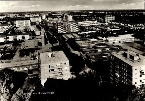 Ak Reinbek in Schleswig Holstein, Fliegeraufnahme