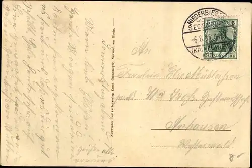 Ak Neuwied am Rhein, Partie am Rheinufer, Rhein Hotel