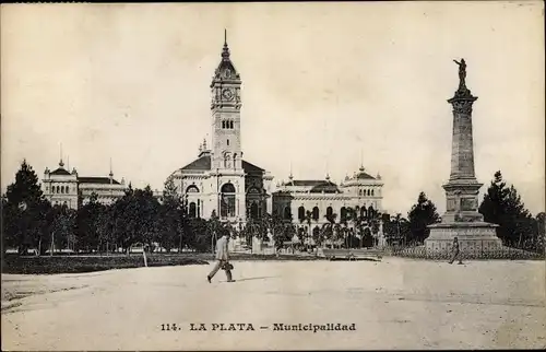 Ak La Plata Argentinien, Muncipalidad