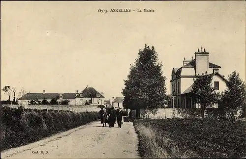 Ak Asnelles Calvados, La Mairie