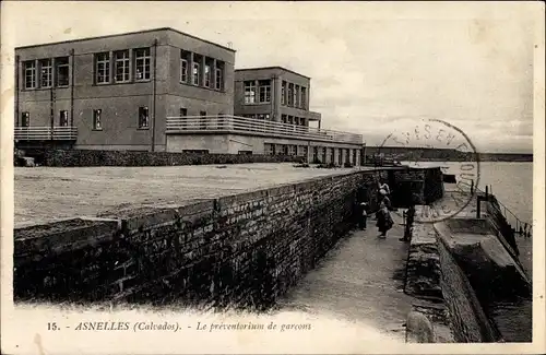 Ak Asnelles Calvados, Le preventorium de garcons