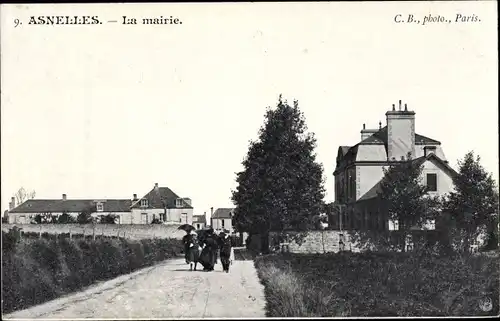 Ak Asnelles Calvados, La mairie