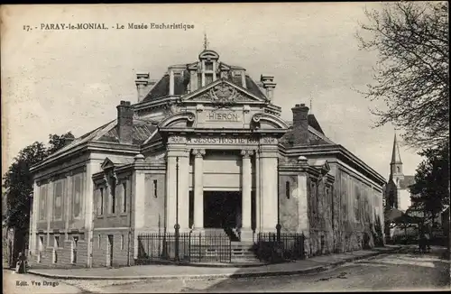Ak Paray le Monial Saône et Loire, Le Musee Eucharistique