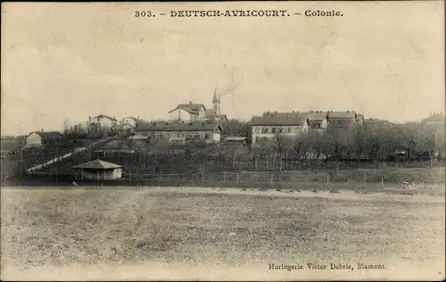 Ak Deutsch Avricourt Meurthe et Moselle, Colonie