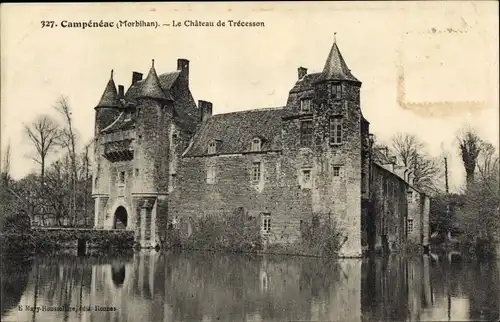 Ak Campénéac Morbihan, Le Chateau de Trecesson