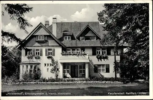 Ak Reinfeld in Schleswig Holstein, Holstenhof, Erholungsheim der Hamburger Hochbahn