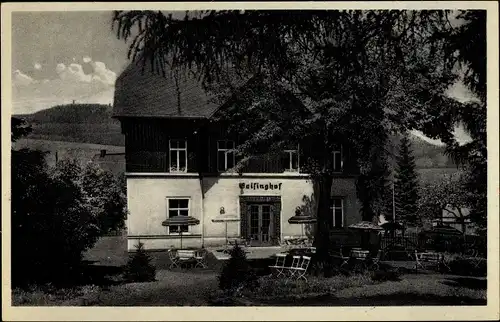 Ak Geising Altenberg im Erzgebirge, Hotel Geisinghof