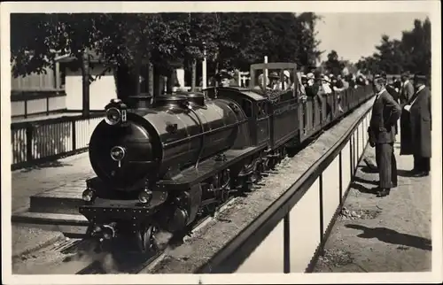 Ak Düsseldorf am Rhein, Ausstellung 1926, Liliput Bahn