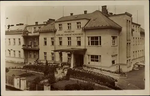 Ak Rychnov nad Kněžnou Reichenau an der Knieschna Region Königgrätz, Nemocnice, Krankenhaus
