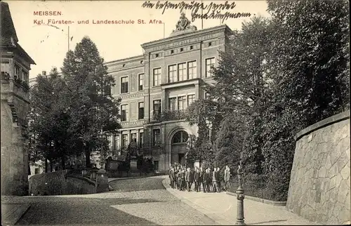 Ak Meißen in Sachsen, Königliche Fürsten und Landesschule St. Afra