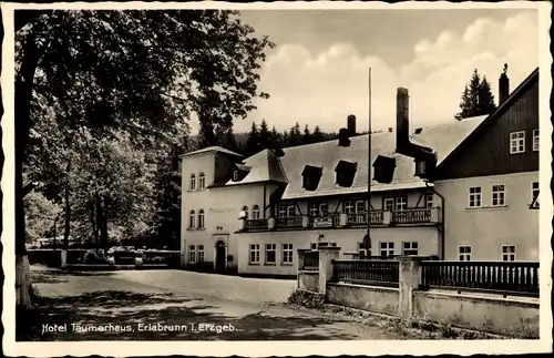 Ak Erlabrunn Breitenbrunn im Erzgebirge, Hotel Täumerhaus