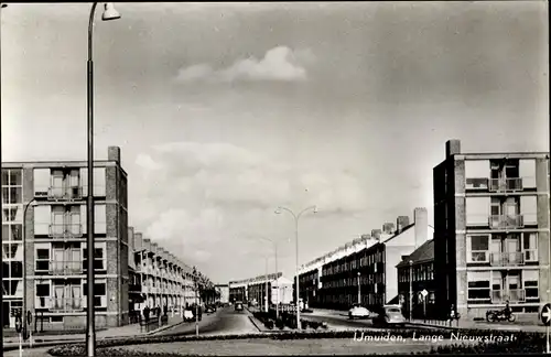 Ak IJmuiden Nordholland, Lange Nieuwstraat