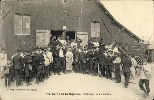 Ak Guer Morbihan, Camp de Coetquidan, La Cantine