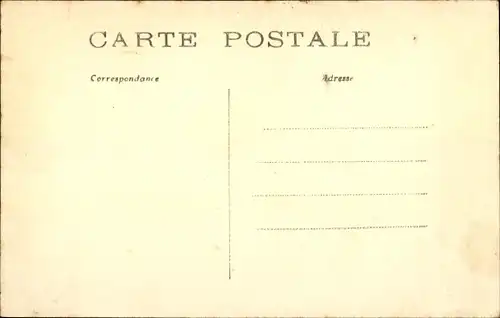 Ak Alfortville Val de Marne, Les inondations, 1910, Rue des Acacias