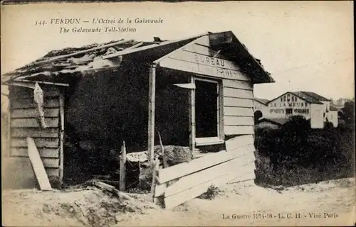 Ak Verdun Meuse, L'Octroi, The Galavaude Toll-Station