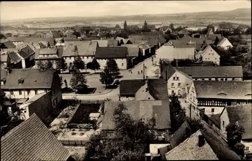 Ak Regis Breitingen Sachsen, Blick zum Markt