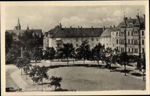 Ak Freiberg in Sachsen, Wernerplatz