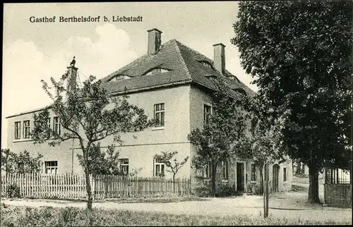 Ak Berthelsdorf Liebstadt im Erzgebirge, Gasthof