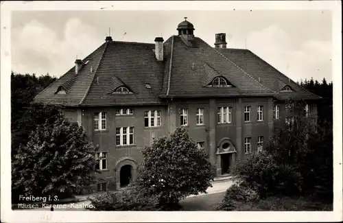 Ak Freiberg in Sachsen, Hausen Kaserne, Casino