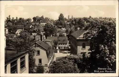 Ak Meerane in Sachsen, Pfarrberg