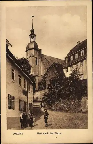 Ak Colditz in Sachsen, Kirche