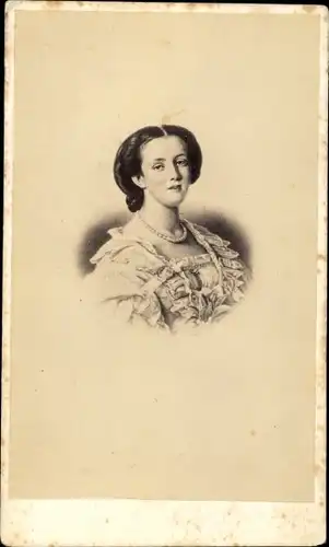 CdV Sophia von Gotland, Adel Schweden, Portrait