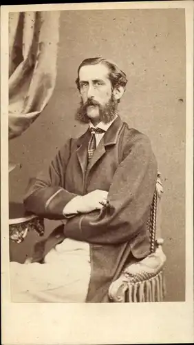 CdV Prinz August von Schweden, Herzog von Dalarna, Portrait