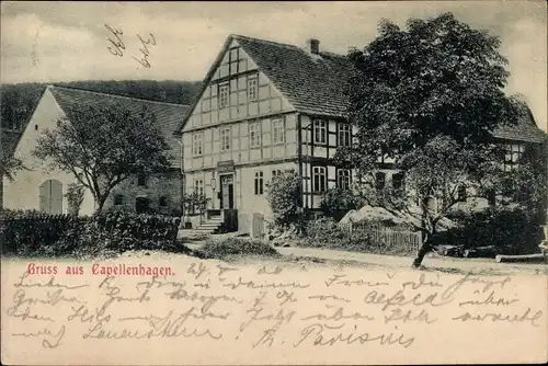 Ak Capellenhagen Duingen Niedersachsen, Gasthaus