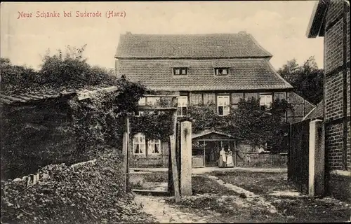 Ak Bad Suderode Quedlinburg im Harz, Neue Schänke