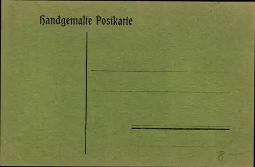 Künstler Ak Prisonniers de Guerre, Kriegsgefangene I. WK, Lagerleben