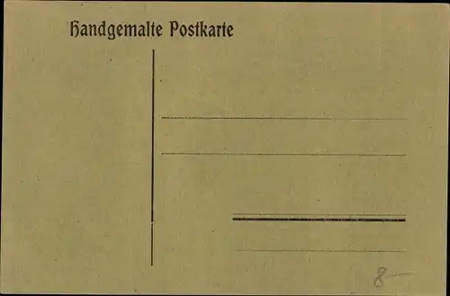 Künstler Ak Prisonniers de Guerre, Kriegsgefangene I. WK, in der Baracke